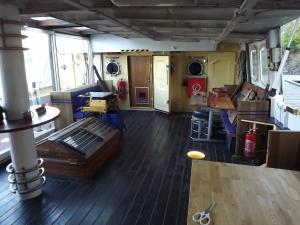 Kuchyň nebo kuchyňský kout v ubytování Ship Windö