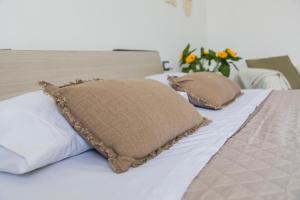 Postel nebo postele na pokoji v ubytování Appartamento Torregalli, confortevole e moderno