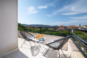 Balkón nebo terasa v ubytování Villa Mediterana