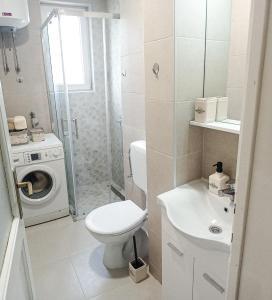 Koupelna v ubytování Apartman LAN