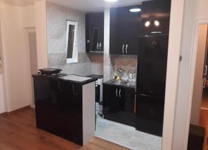 Dapur atau dapur kecil di Apartman Nadja