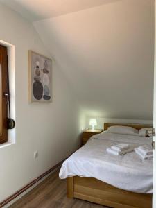 Katil atau katil-katil dalam bilik di Apartmani Milosavljević