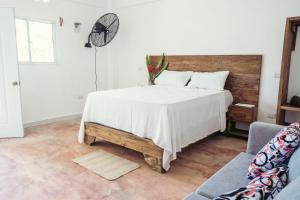 Postel nebo postele na pokoji v ubytování Parador El Ermitaño