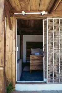 Postel nebo postele na pokoji v ubytování Parador El Ermitaño
