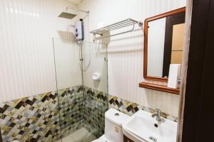 Koupelna v ubytování Vigan Traversa Hotel + 11 fotografií