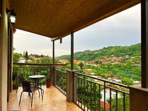 מרפסת או טרסה ב-Hotel VIM in Sighnaghi