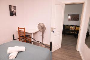 Postel nebo postele na pokoji v ubytování Apartment Carrer de Joan