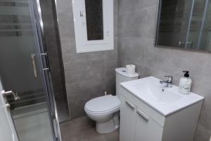 Koupelna v ubytování Apartment Carrer de Joan