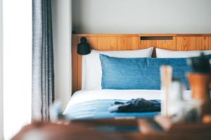 Postel nebo postele na pokoji v ubytování Anchor Hotel Fukuyama