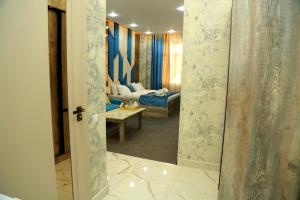 Ein Badezimmer in der Unterkunft Green Hotel Dushanbe