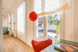 Posezení v ubytování Pop-Zen Penthouse Madrid
