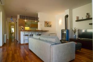 Η κουζίνα ή μικρή κουζίνα στο Apartman Oliva
