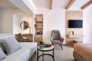 Posezení v ubytování Coriva Beach Hotel & Bungalows