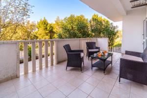 Balkón nebo terasa v ubytování Apartment Elmira - Charme Holidays