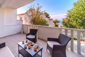 Balkón nebo terasa v ubytování Apartment Elmira - Charme Holidays