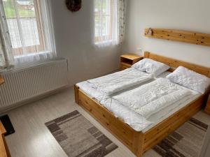 Voodi või voodid majutusasutuse Waldschlössl Gasthof toas