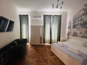 Postel nebo postele na pokoji v ubytování Be Your Home - Guest House Fuori Dal Porto