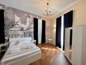 Postel nebo postele na pokoji v ubytování Be Your Home - Guest House Fuori Dal Porto