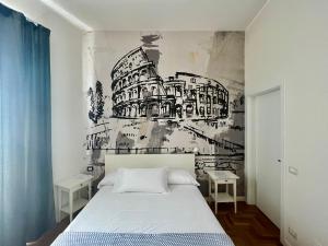Postel nebo postele na pokoji v ubytování Be Your Home - Guest House Fuori Dal Porto
