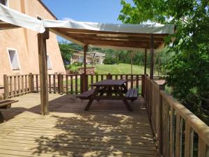 Balkón nebo terasa v ubytování Antonella House -Podere della Collina