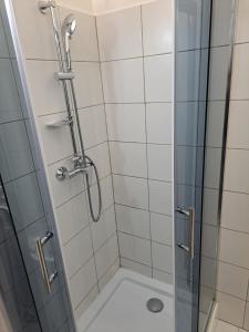 Koupelna v ubytování Apartmán pri Sokolovni + 16 fotografií
