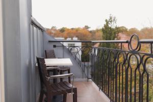Un balcon sau o terasă la H Villa Herkules