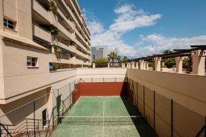 Balkon lub taras w obiekcie Sea view apartment in the center of puerto Banús and private parking