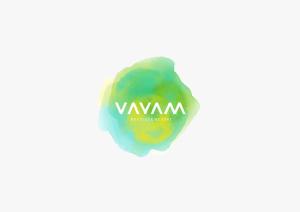 a vector illustration of a vynnm logo at Vayam Boutique Resort Gili Asahan in Gili Asahan