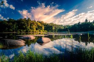 Příroda nedaleko prázdninového domu