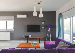 TV a/nebo společenská místnost v ubytování abk apartment