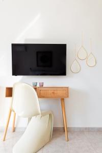 TV a/nebo společenská místnost v ubytování abk apartment