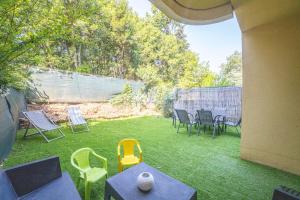Κήπος έξω από το Le Cosy WIFI CLIM JARDIN TOP PROS SERVICESConciergerie MONTPELLIER