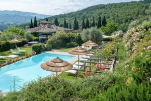 Nespecifikovaný výhled na hory nebo výhled na hory při pohledu z bed and breakfast