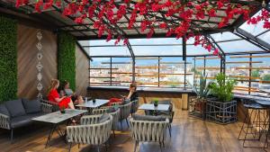 Posezení v ubytování Hotel Arka