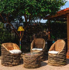 Ein Garten an der Unterkunft La Posada de la Gula