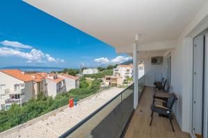 Balkón alebo terasa v ubytovaní Apartment Daniel