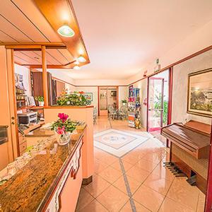 Kuchyň nebo kuchyňský kout v ubytování Hotel Rosa
