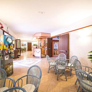 Posezení v ubytování Hotel Rosa