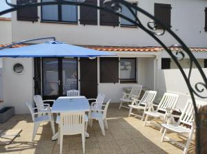 Αίθριο ή υπαίθριος χώρος στο Belle maison quartier calme proche plage mer +2 φωτογραφίες