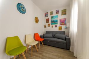 Zona de estar de APARTAMENTOS MAPAMUNDI