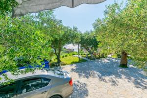 Zahrada ubytování Apartments Anka