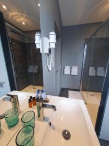 Koupelna v ubytování La Fraîchette-Hôtel & Spa
