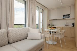 Kuchyň nebo kuchyňský kout v ubytování Lighthouse Luxury Penthouse - Jantar Apartamenty
