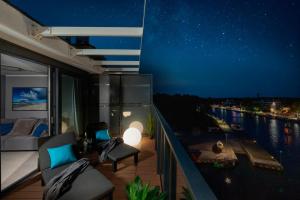 Balkón nebo terasa v ubytování Lighthouse Luxury Penthouse - Jantar Apartamenty