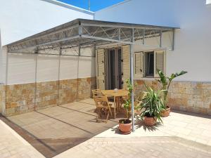 Patio nebo venkovní prostory v ubytování Sea Room Torre Lapillo