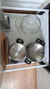 Kuchyňa alebo kuchynka v ubytovaní Apartmán Pálenica II