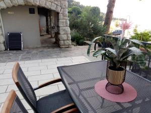 Balkón nebo terasa v ubytování Apartment Žiži