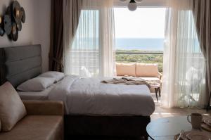 Postel nebo postele na pokoji v ubytování Relaxing apartaments near the sea
