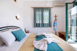 A bed or beds in a room at Nikoleta Studio 5