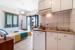 A kitchen or kitchenette at Nikoleta Studio 5